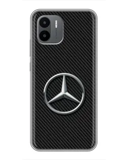 Чохол для Xiaomi Redmi A2 з картинкою «Карбоновий Mercedes стиль»