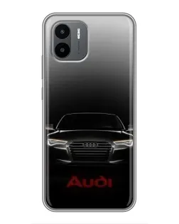 Чохол для Xiaomi Redmi A2 з картинкою «Audi — градієнтний контур»