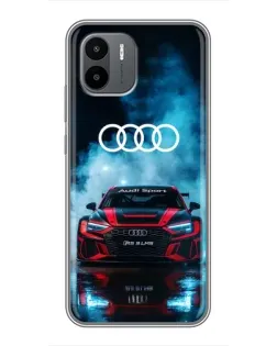 Чохол для Xiaomi Redmi A2 з картинкою «Audi Sport — неон»