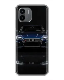 Чохол для Xiaomi Redmi A2 з картинкою «Audi — нічне відображення»
