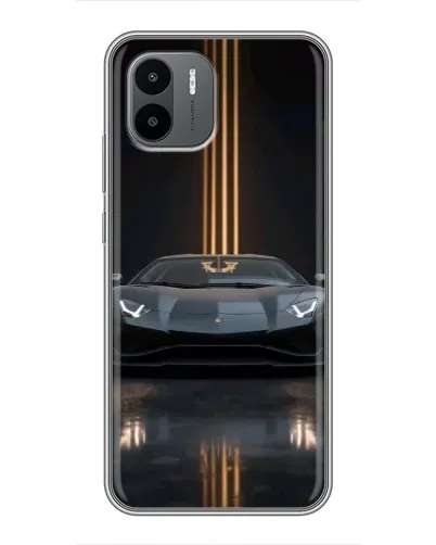 Чохол для Xiaomi Redmi A2 з картинкою «Lamborghini золоті лінії» Чохол для Xiaomi Redmi A2 з картинкою «Lamborghini золоті лінії»