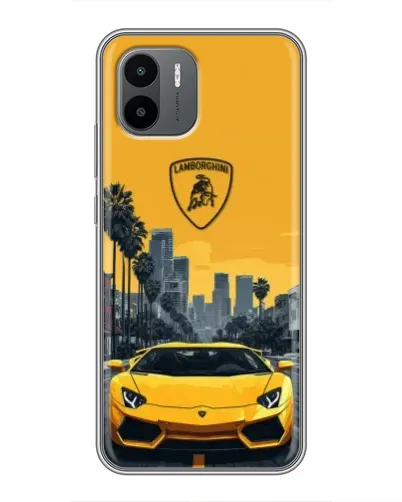 Чохол для Xiaomi Redmi A2 з картинкою «Жовтий Lamborghini місто» Чохол для Xiaomi Redmi A2 з картинкою «Жовтий Lamborghini місто»