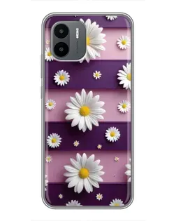 Чохол для Xiaomi Redmi A2 з картинкою «Ромашки на фіолетовому» Чохол для Xiaomi Redmi A2 з картинкою «Ромашки на фіолетовому»