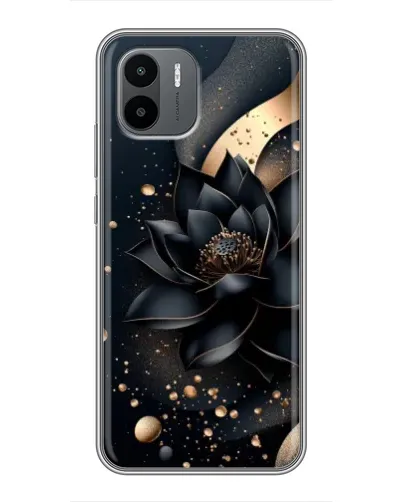 Чохол для Xiaomi Redmi A2 з картинкою «Чорний лотос» Чохол для Xiaomi Redmi A2 з картинкою «Чорний лотос»