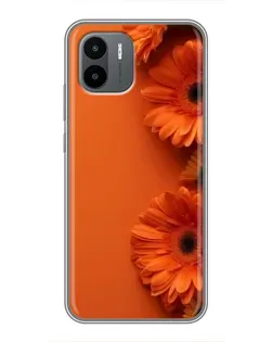 Чохол для Xiaomi Redmi A2 з картинкою «Помаранчеві гербери» Чохол для Xiaomi Redmi A2 з картинкою «Помаранчеві гербери»