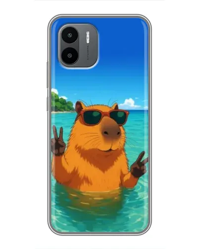 Чохол для Xiaomi Redmi A2 з картинкою «Морська капібара» Чохол для Xiaomi Redmi A2 з картинкою «Морська капібара»