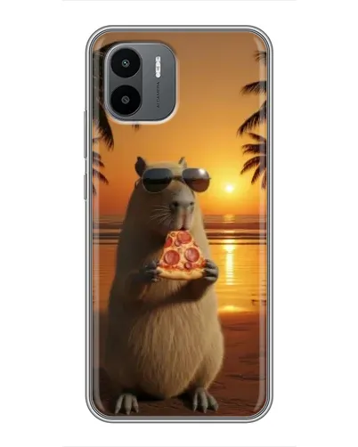 Чохол для Xiaomi Redmi A2 з картинкою «Капібара з піцою» Чохол для Xiaomi Redmi A2 з картинкою «Капібара з піцою»