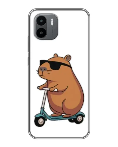 Чохол для Xiaomi Redmi A2 з картинкою «Капібара на самокаті» Чохол для Xiaomi Redmi A2 з картинкою «Капібара на самокаті»