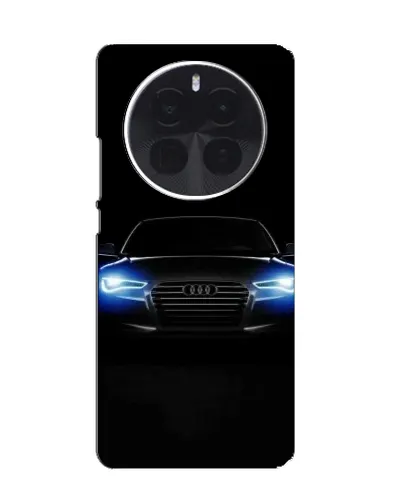 Чехол для Xiaomi Redmi A3 Pro с картинкой «Audi в неоне»