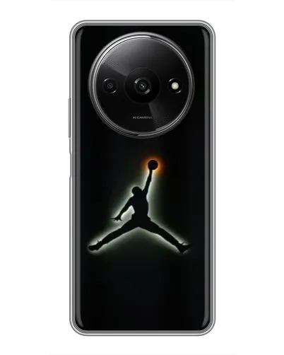 Чохол для Xiaomi Redmi A3 з картинкою «Jordan Gradient Logo»