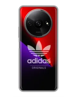 Чохол для Xiaomi Redmi A3 з картинкою «Adidas Red Neon»