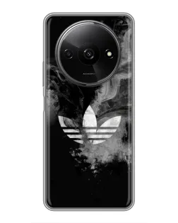 Чохол для Xiaomi Redmi A3 з картинкою «Абстрактний дим Adidas»