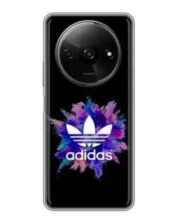 Чохол для Xiaomi Redmi A3 з картинкою «Вибух фарб Adidas»