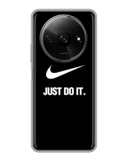 Чохол для Xiaomi Redmi A3 з картинкою «Класичний принт Nike»