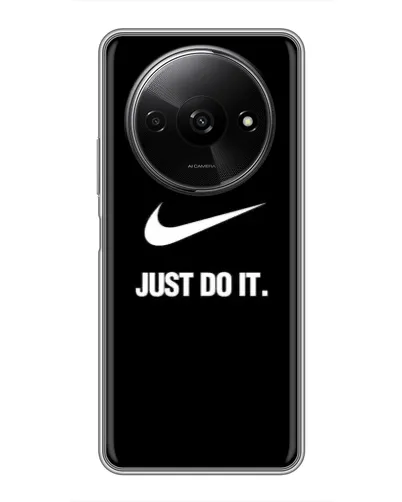 Чохол для Xiaomi Redmi A3 з картинкою «Класичний принт Nike»