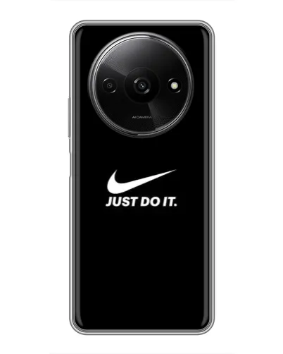 Чохол для Xiaomi Redmi A3 з картинкою «Мінімалізм від Nike»