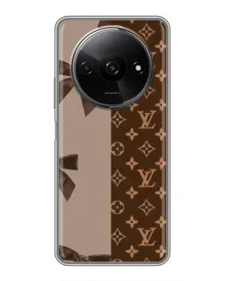 Чохол для Xiaomi Redmi A3 з картинкою «Louis Vuitton — банти»