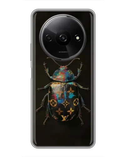 Чохол для Xiaomi Redmi A3 з картинкою «LV — мармуровий принт»