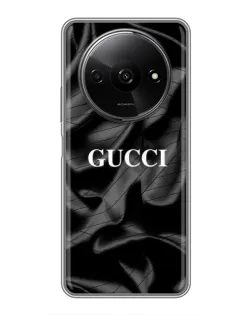Чохол для Xiaomi Redmi A3 з картинкою «Gucci — шовкові хвилі»
