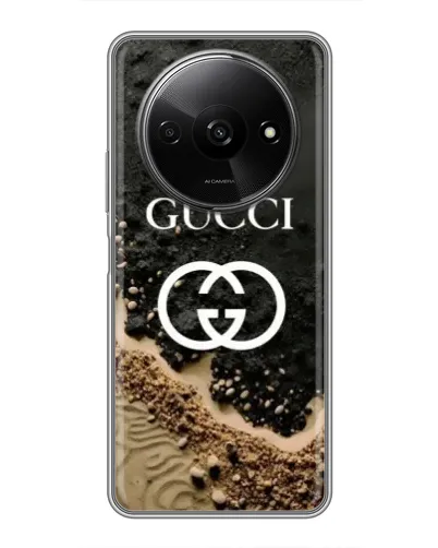 Чохол для Xiaomi Redmi A3 з картинкою «Gucci — піщані дюни»