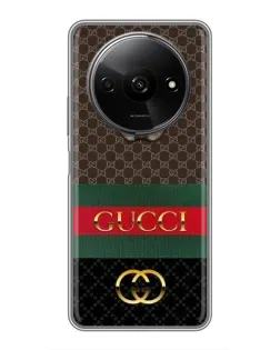 Чохол для Xiaomi Redmi A3 з картинкою «Gucci — брендований десерт»