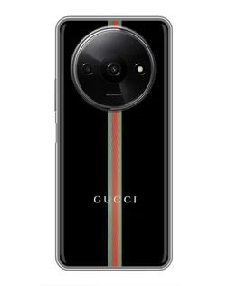 Чохол для Xiaomi Redmi A3 з картинкою «Gucci — строга лінія»