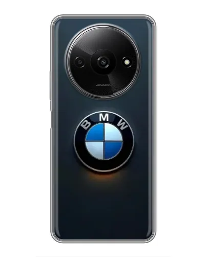 Чохол для Xiaomi Redmi A3 з картинкою «Логотип BMW — мінімалізм»