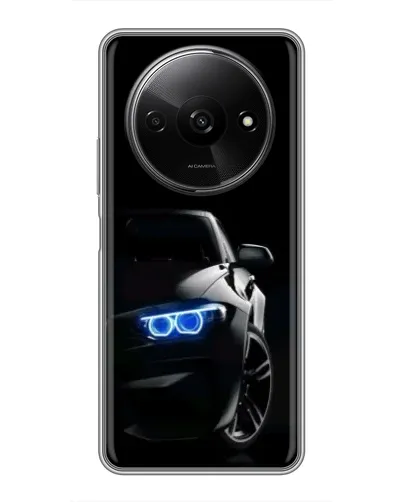 Чехол для Xiaomi Redmi A3 с картинкой «BMW — ночной взгляд» Чехол для Xiaomi Redmi A3 с картинкой «BMW — ночной взгляд»