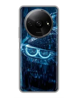 Чехол для Xiaomi Redmi A3 с картинкой «BMW под дождем»