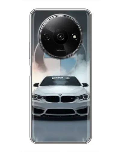 Чехол для Xiaomi Redmi A3 с картинкой «BMW в белом дыму» Чехол для Xiaomi Redmi A3 с картинкой «BMW в белом дыму»