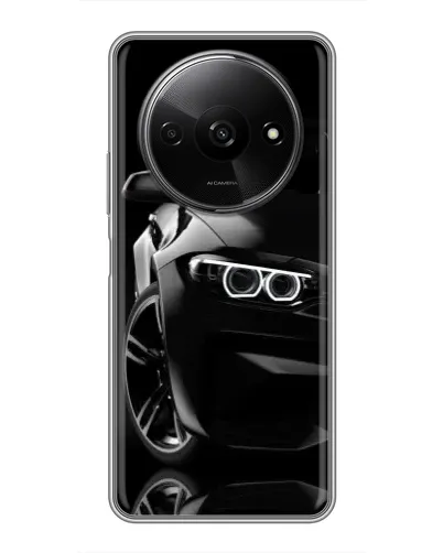Чехол для Xiaomi Redmi A3 с картинкой «Черная BMW — профиль» Чехол для Xiaomi Redmi A3 с картинкой «Черная BMW — профиль»