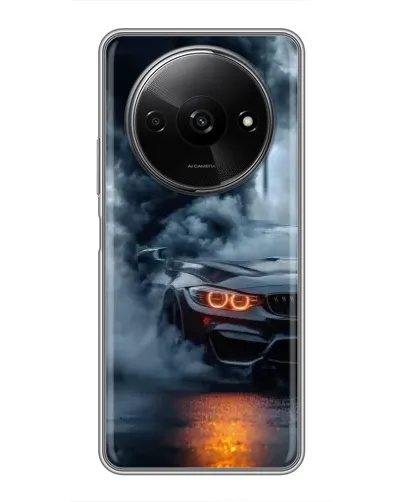 Чехол для Xiaomi Redmi A3 с картинкой «BMW M-Power — абстракция» Чехол для Xiaomi Redmi A3 с картинкой «BMW M-Power — абстракция»