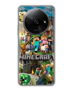 Чехол для Xiaomi Redmi A3 с картинкой «Замок Minecraft» Чехол для Xiaomi Redmi A3 с картинкой «Замок Minecraft»