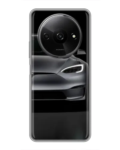 Чохол для Xiaomi Redmi A3 з картинкою «Tesla Model S Look»