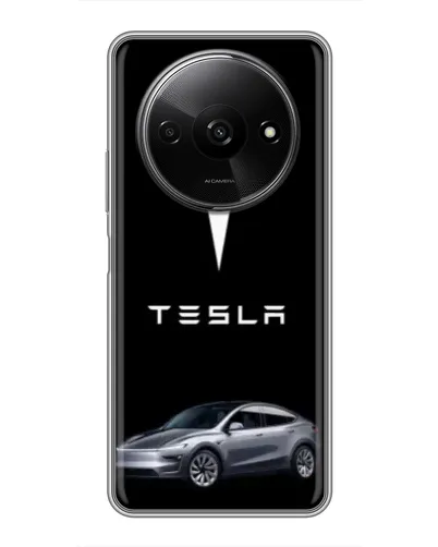 Чохол для Xiaomi Redmi A3 з картинкою «Tesla Model Y»
