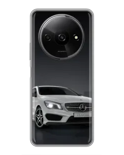 Чохол для Xiaomi Redmi A3 з картинкою «Mercedes AMG GT Silver»