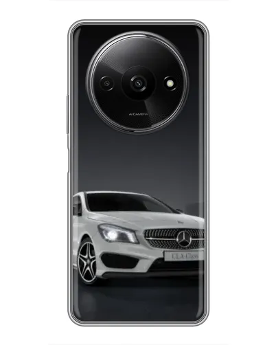 Чохол для Xiaomi Redmi A3 з картинкою «Mercedes AMG GT Silver»
