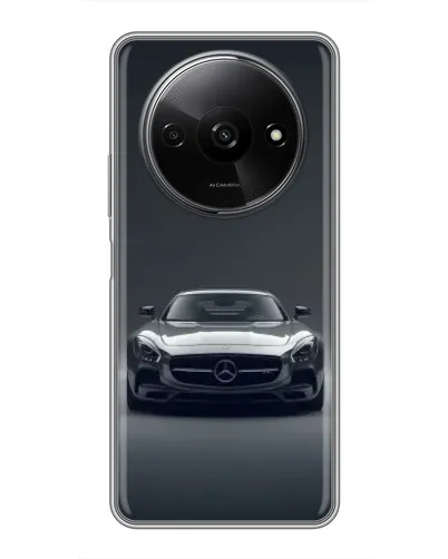 Чехол для Xiaomi Redmi A3 с картинкой «Mercedes на черном» Чехол для Xiaomi Redmi A3 с картинкой «Mercedes на черном»