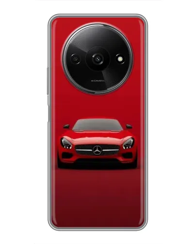 Чехол для Xiaomi Redmi A3 с картинкой «Красный Mercedes AMG» Чехол для Xiaomi Redmi A3 с картинкой «Красный Mercedes AMG»