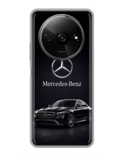 Чохол для Xiaomi Redmi A3 з картинкою «Mercedes — решітка радіатора»