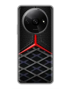 Чохол для Xiaomi Redmi A3 з картинкою «Mercedes Carbon Grid»
