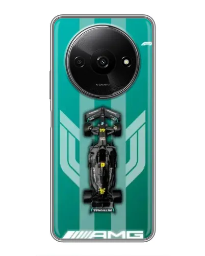 Чохол для Xiaomi Redmi A3 з картинкою «Mercedes AMG Petronas»