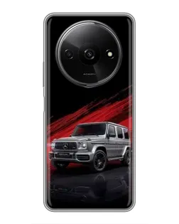 Чохол для Xiaomi Redmi A3 з картинкою «Mercedes G-Class червоний»