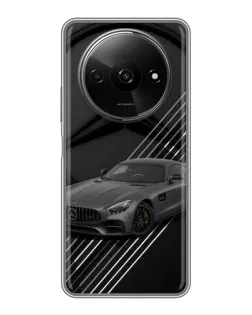 Чохол для Xiaomi Redmi A3 з картинкою «Mercedes AMG — графіка»