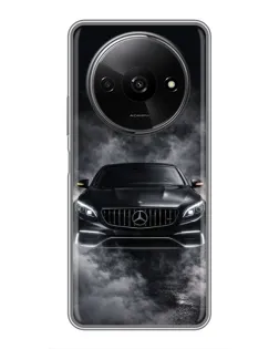 Чохол для Xiaomi Redmi A3 з картинкою «Mercedes у диму»