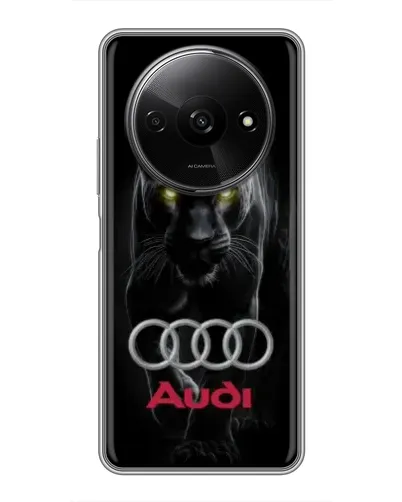 Чохол для Xiaomi Redmi A3 з картинкою «Пантера та Audi»