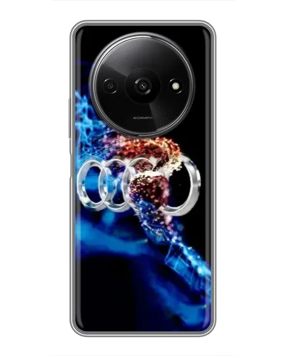 Чохол для Xiaomi Redmi A3 з картинкою «Енергія лого Audi»