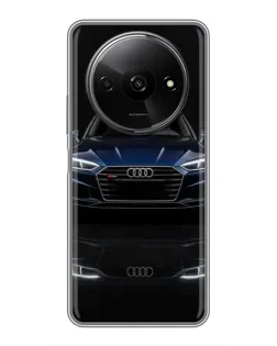Чохол для Xiaomi Redmi A3 з картинкою «Audi — нічне відображення»