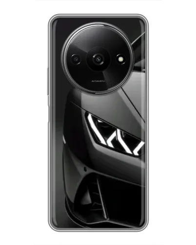 Чохол для Xiaomi Redmi A3 з картинкою «Lamborghini фари деталізація»