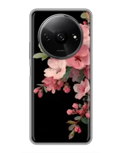 Чехол для Xiaomi Redmi A3 с картинкой «Розовая ветка сакуры»